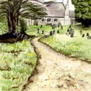 All Saints Church Card