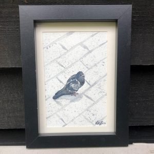 Pigeon In Guildhall Square - Original Art
