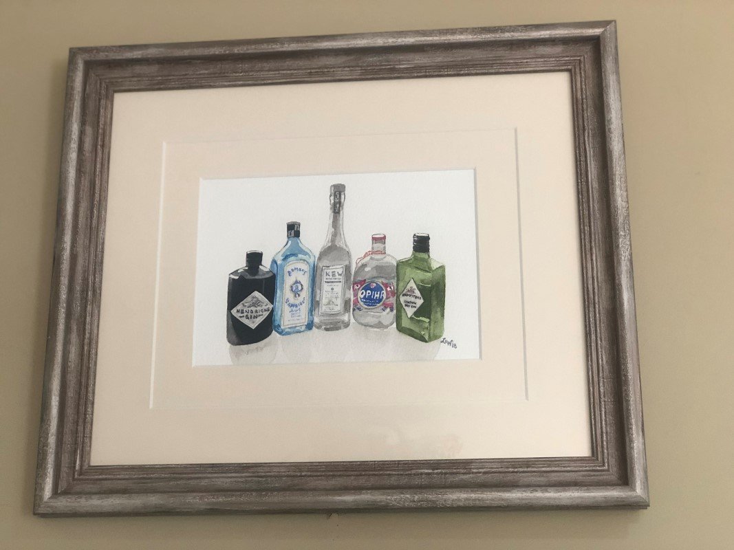 Gin Selection - Original Art - SOLD