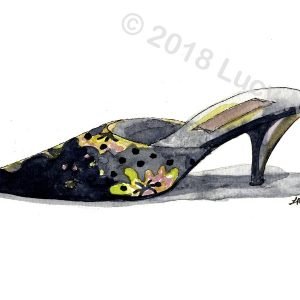 Lucy's Evening Shoe - Original Art