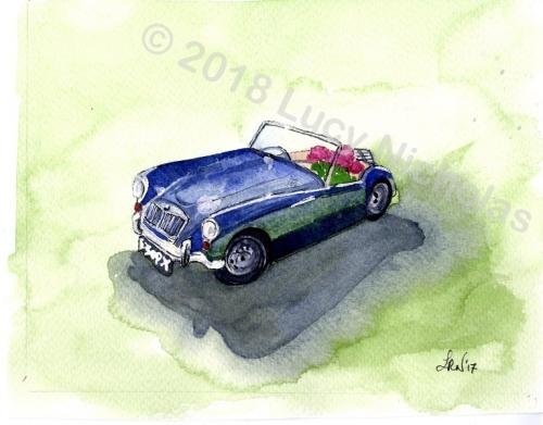 M.G. ‘A’ Mineral Blue