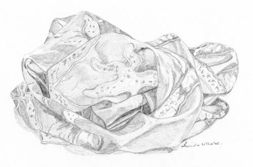 Silk Scarf pencil