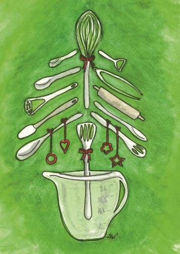 Christmas Baking Tree