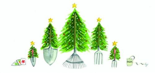 Gardeners' Christmas Trees