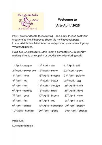 Arty April 2025